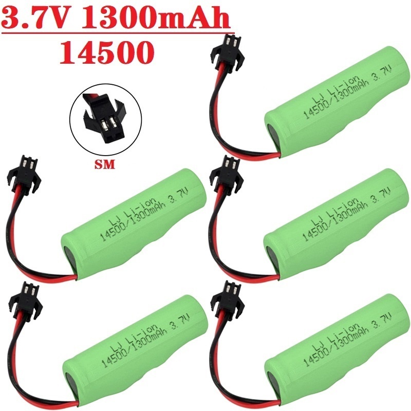 Rc Hobby Shops - Batería Lipo Mejorada de 3.7V 1300mAh