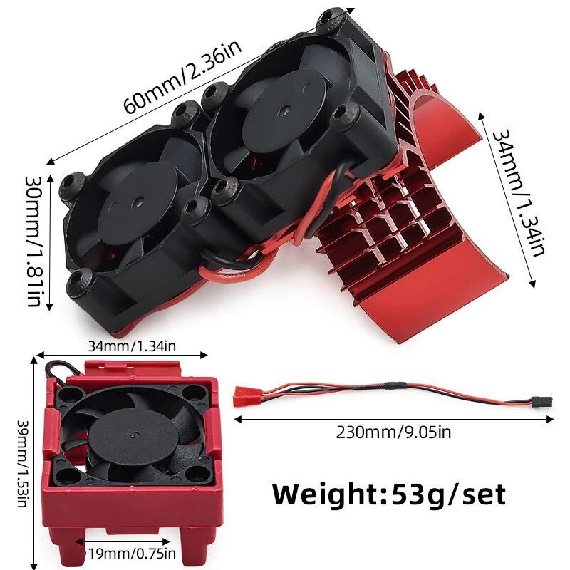 Juego de Ventiladores de Refri - Rc Hobby Shops reseña y precio
