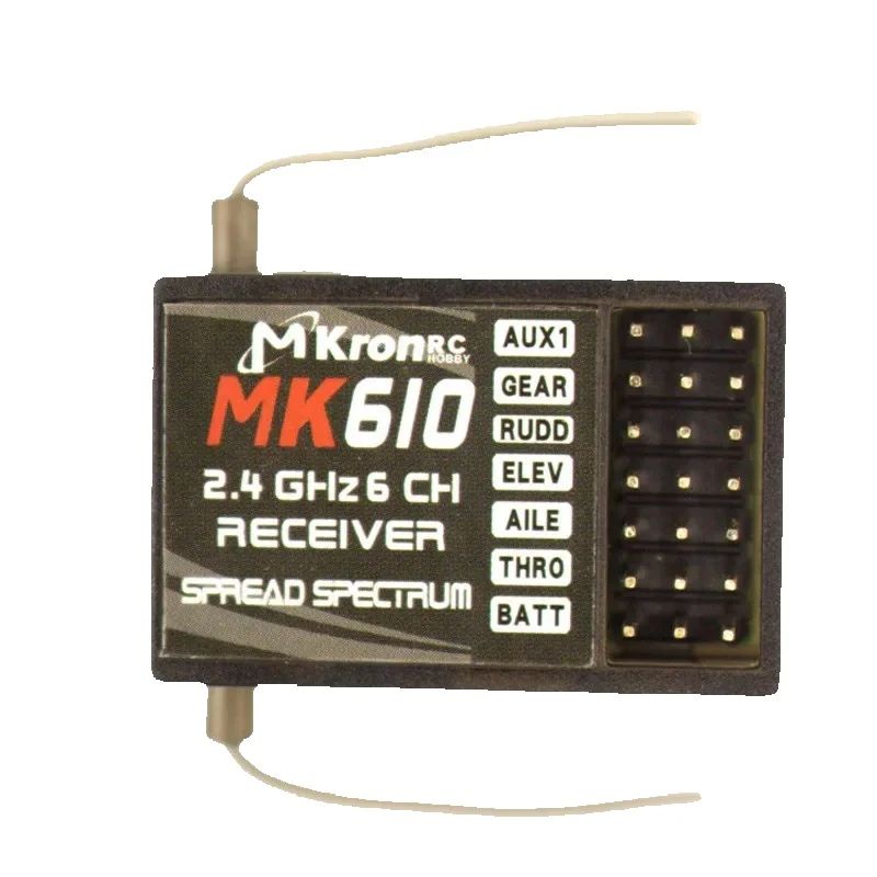 Receptor DSM2 MK610 AR6100 2,4 - Rc Hobby Shops reseña y precio