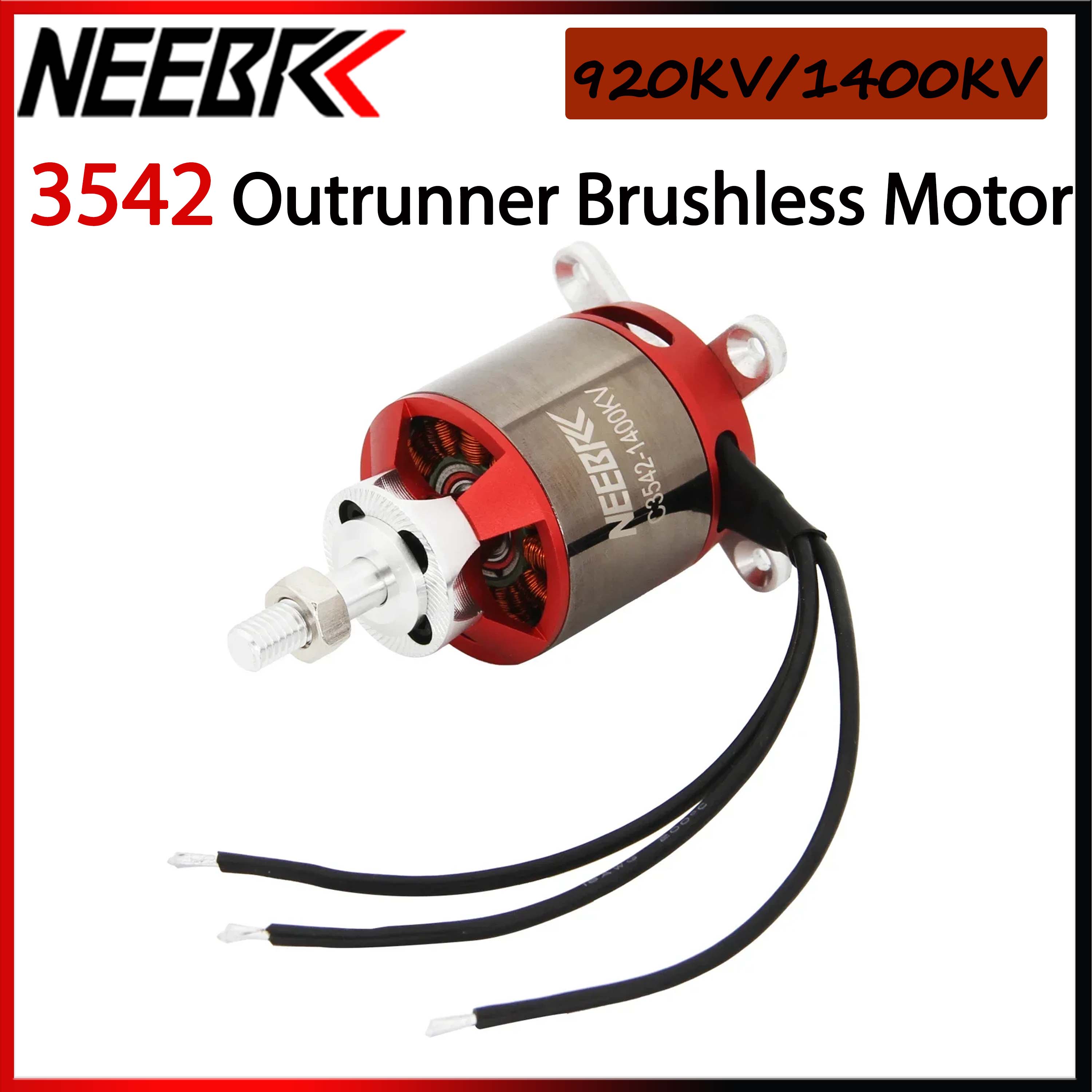 1/2/4 Uds 3542 920KV 1400KV Mo - Rc Plane Hobby Zone reseña y precio