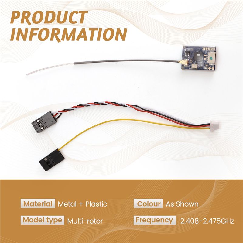 B78B: receptor mini de 2,4 GHz - Receiver Sbus 8Ch reseña y precio
