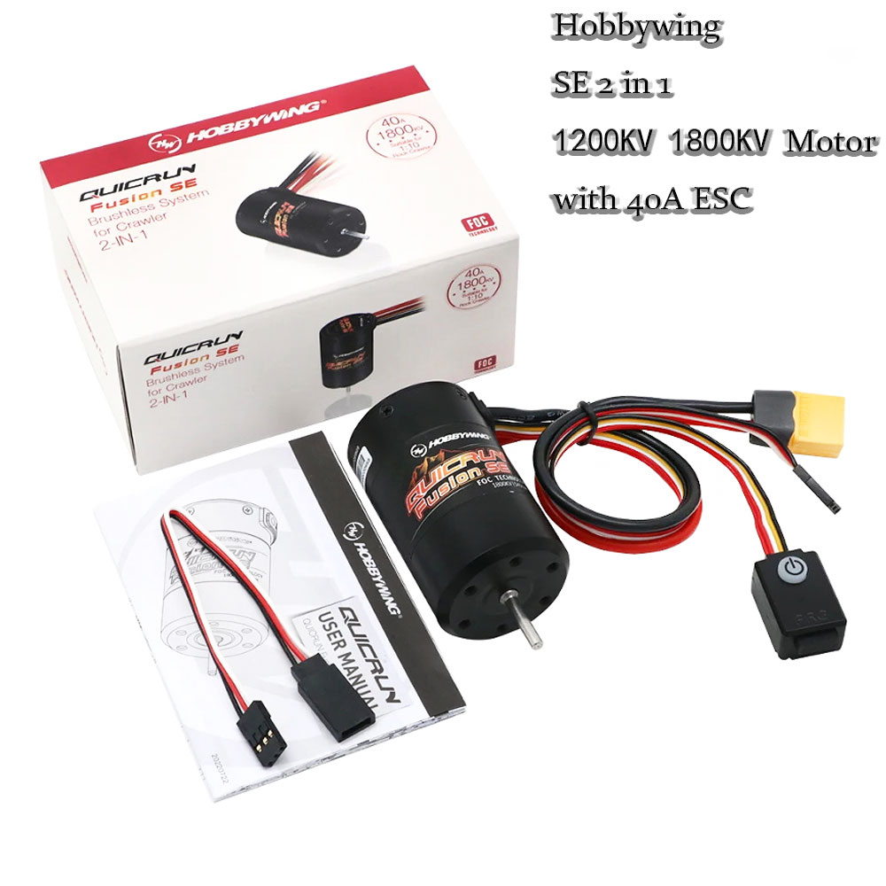 Hobbywing QuicRun Fusion SE Co - Rc Hobby Motor reseña y precio