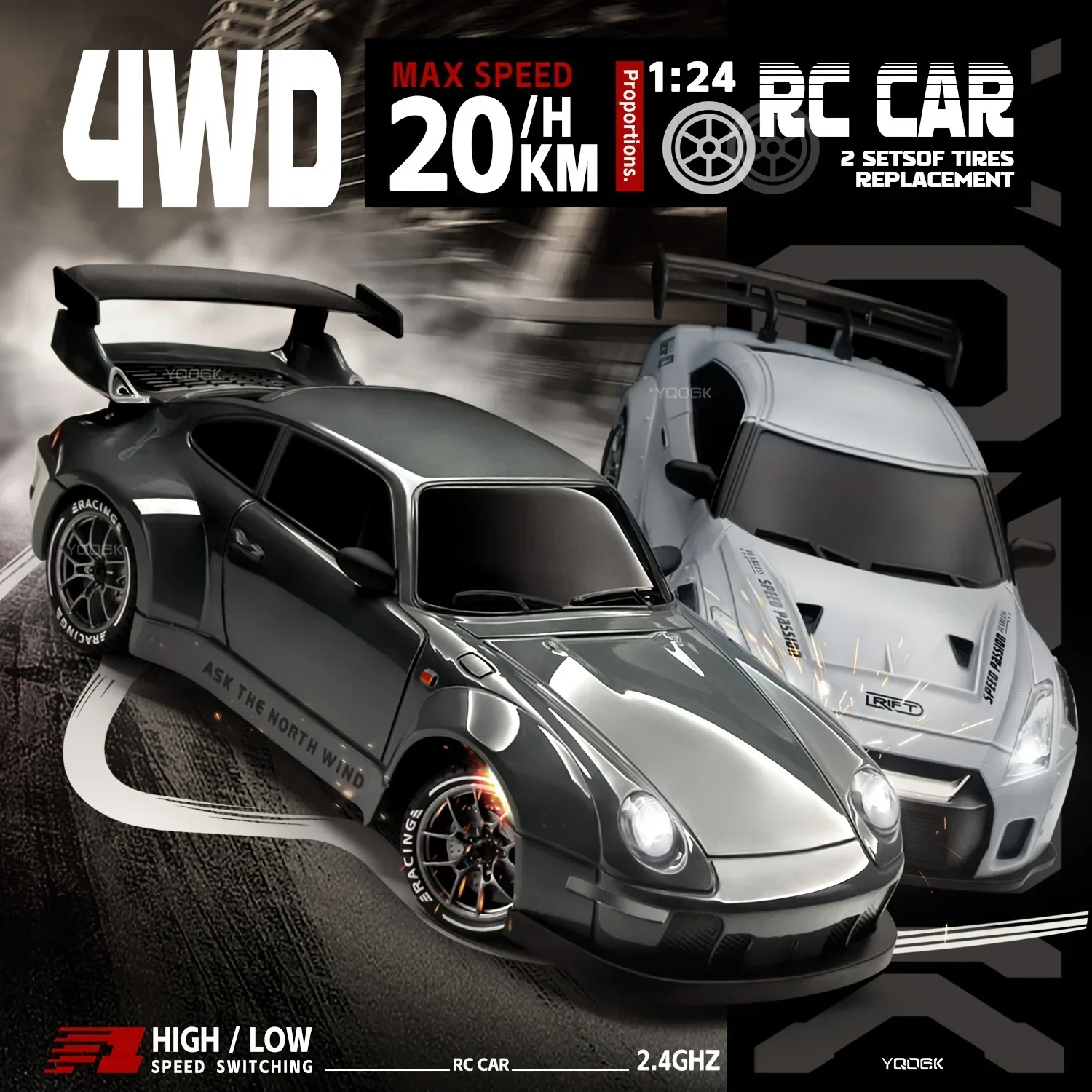 S814 1:24 Coche de Carreras RC - Rc Hobby Toucan reseña y precio
