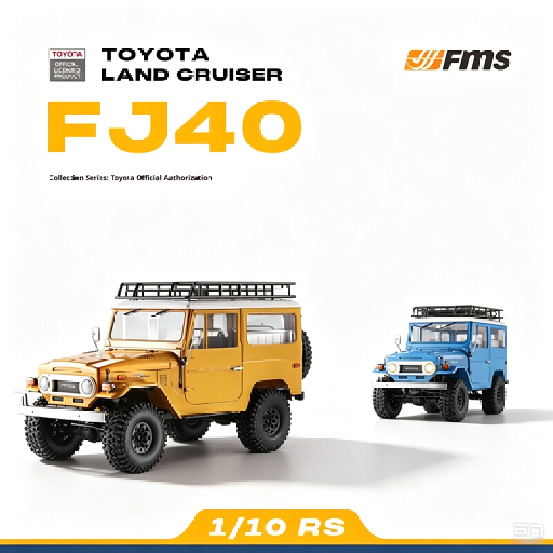 Fms 1/10 Land Cruiser Fj40 Rc  - Rc Hobby Land reseña y precio